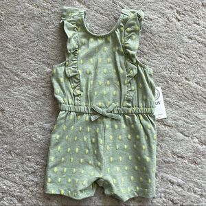 Focus Kids Avocado Green Romper